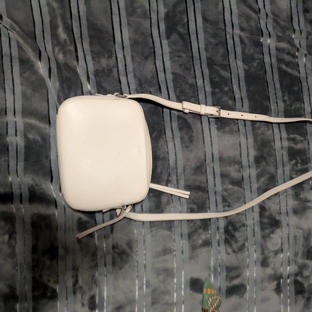 All Saints White Crossbody Bag